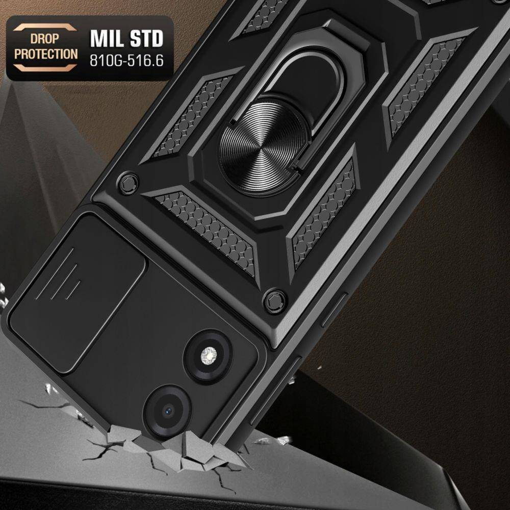 Kryt Motorola Moto E13 Tech-Protect CamShield Pro černý