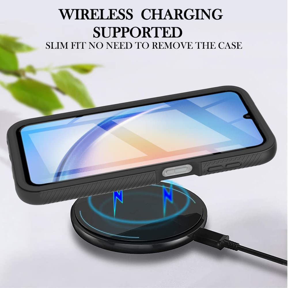 Pouzdro Samsung Galaxy A24 Techsuit - Defense360 Pro + ochrana obrazovky, černé