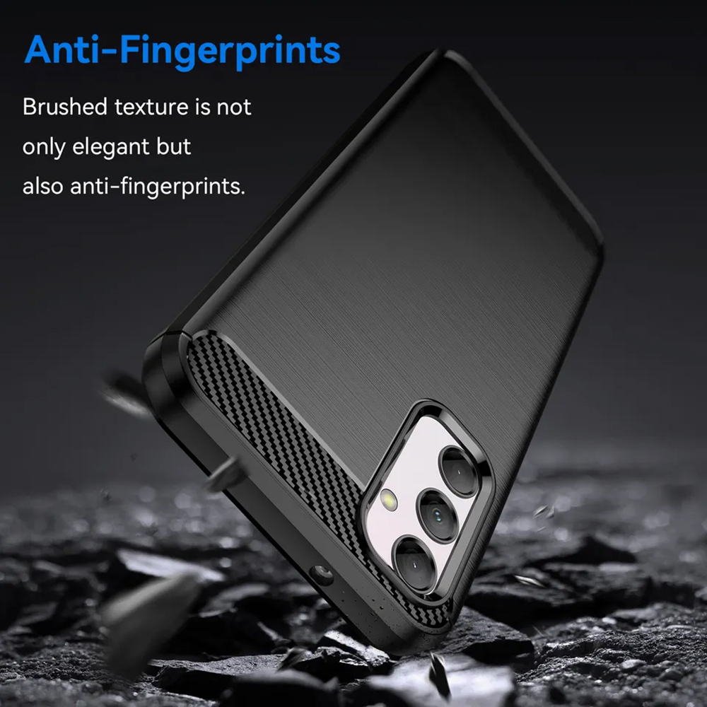 Kryt Samsung Galaxy M14, Armored Carbon černý