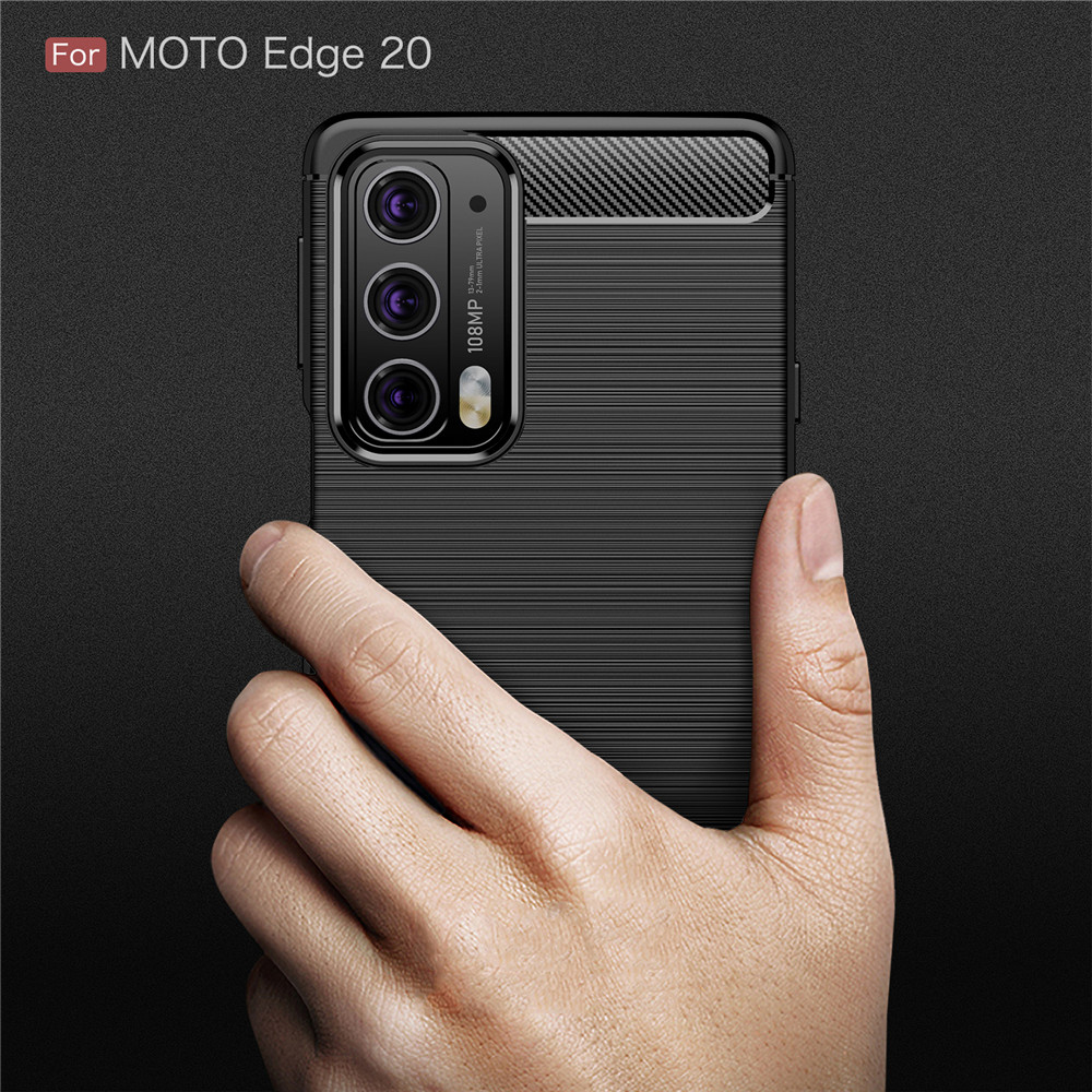 Kryt Motorola EDGE 20 5G Armored Carbon black