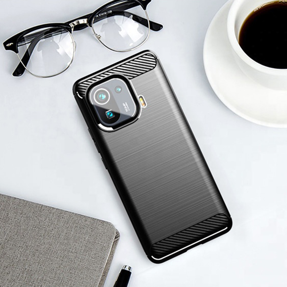 Kryt Xiaomi Mi 11 Pro, Armored Carbon black