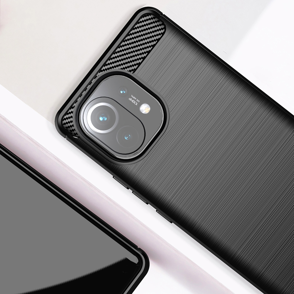 Kryt Xiaomi Mi 11, Armored Carbon black