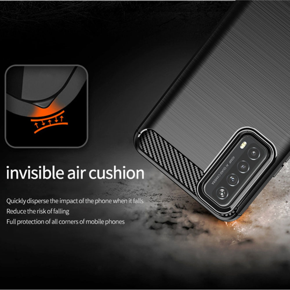 Kryt Huawei P Smart 2021 Armored Carbon černý