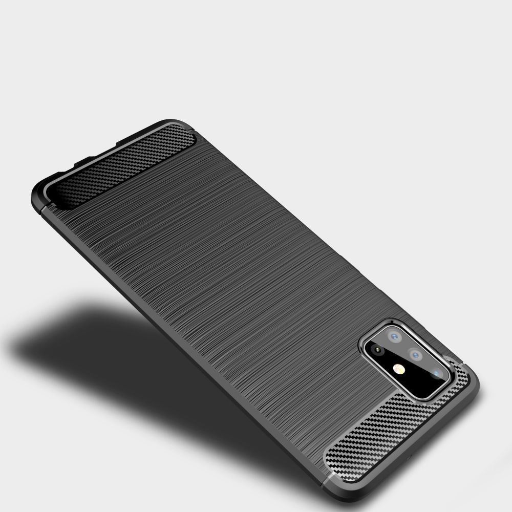 Kryt Huawei P40 Lite E Armored Carbon černý