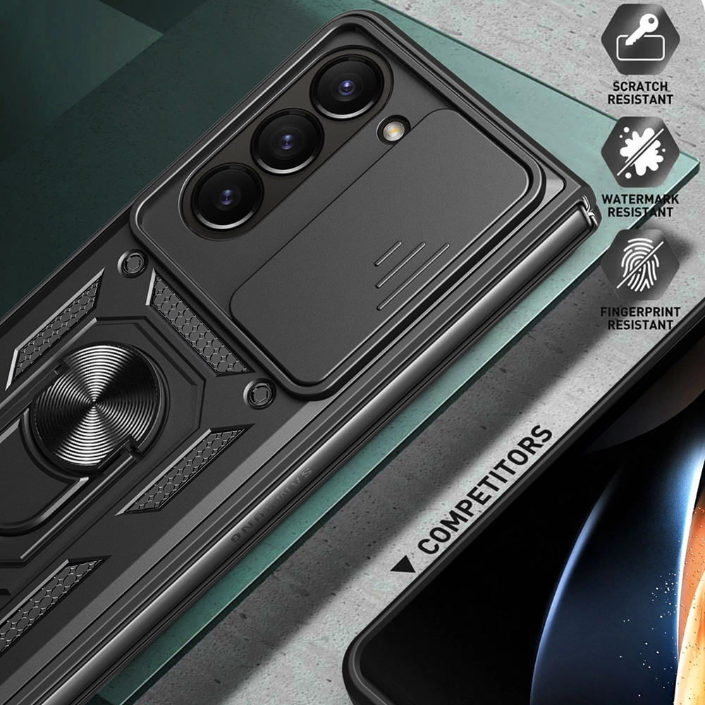 Kryt Samsung Galaxy Z Fold 5 Techsuit CamShield Pro green