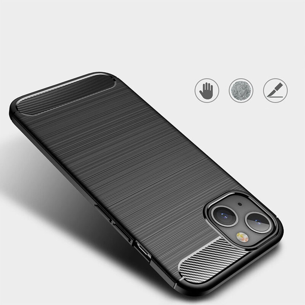 Kryt iPhone 14 Armored Carbon černý
