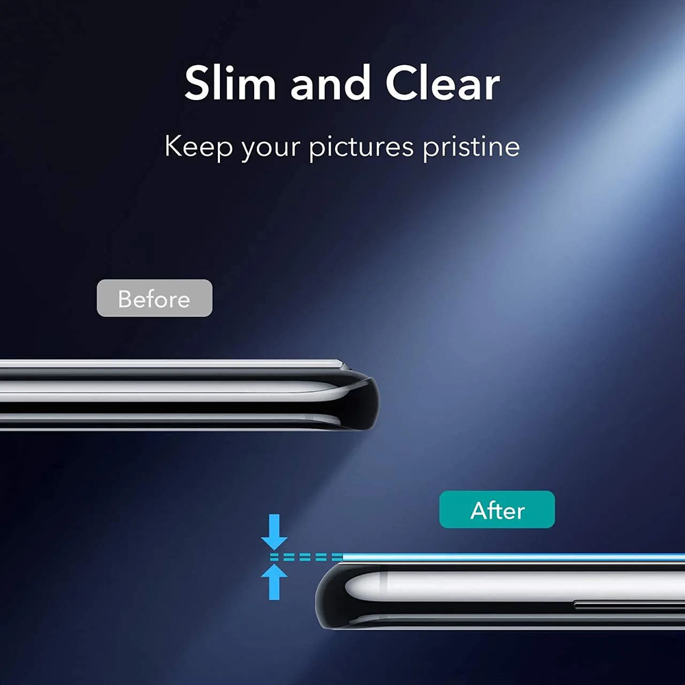 Sklo pro celý fotoaparát Realme 9i – černé