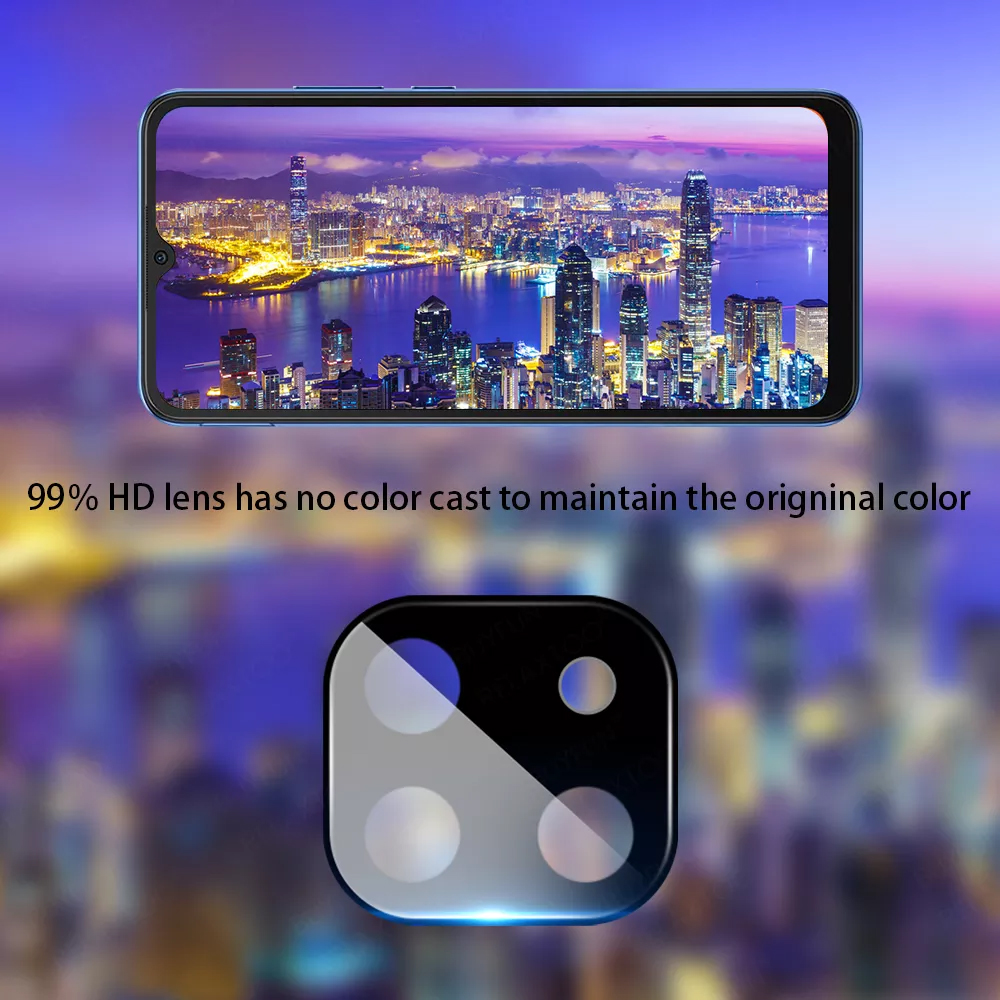 Hybridní sklo pro celý fotoaparát Xiaomi Redmi 10C – Mocolo, černé