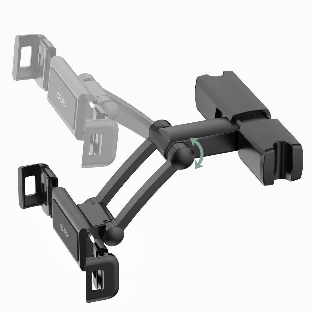 Univerzální držák do auta na opěrku hlavy Tech-Protect V2 černý