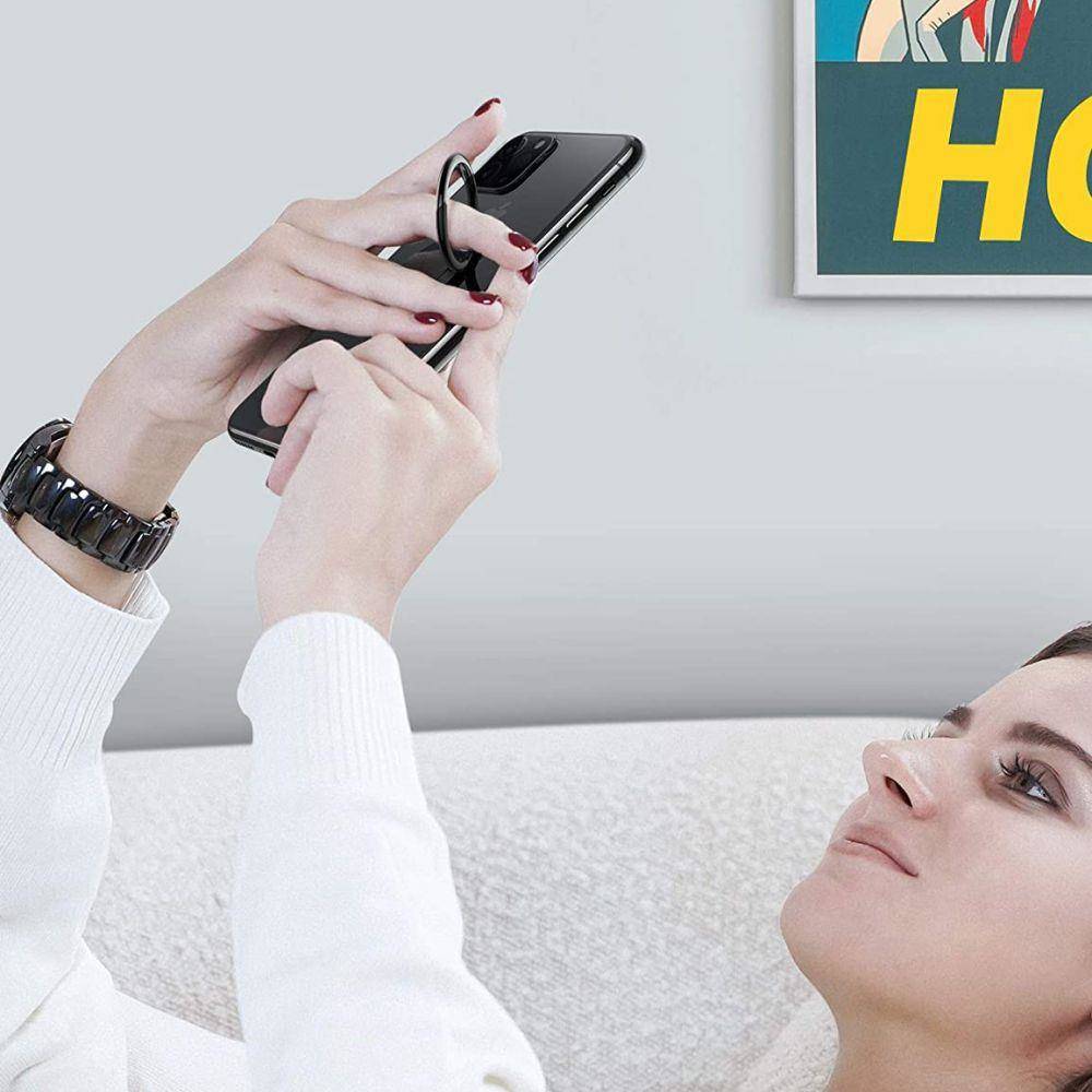 Ring Holder - držák na mobil prsten, Magnetic Tech-Protect Flower Rose