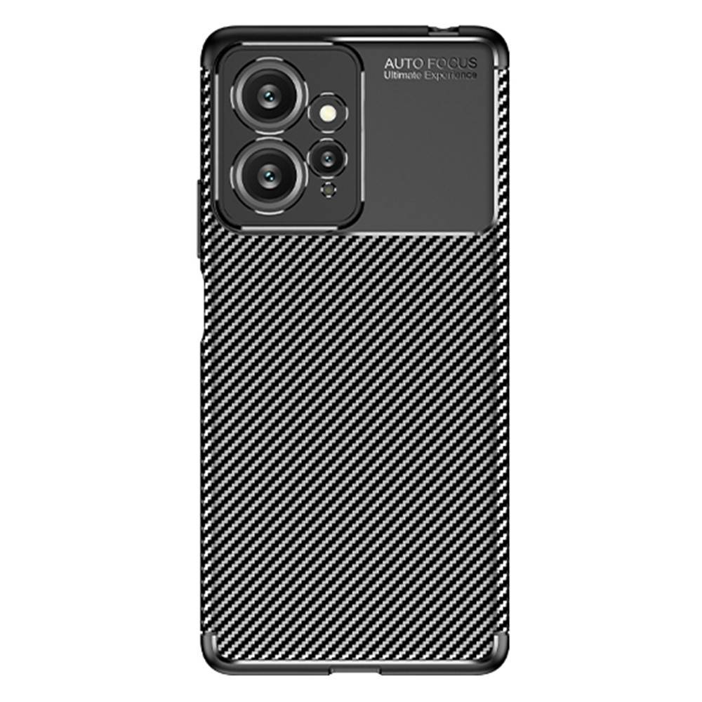 Kryt Xiaomi Redmi Note 12 4G case Armored Shockproof Carbon Fiber black