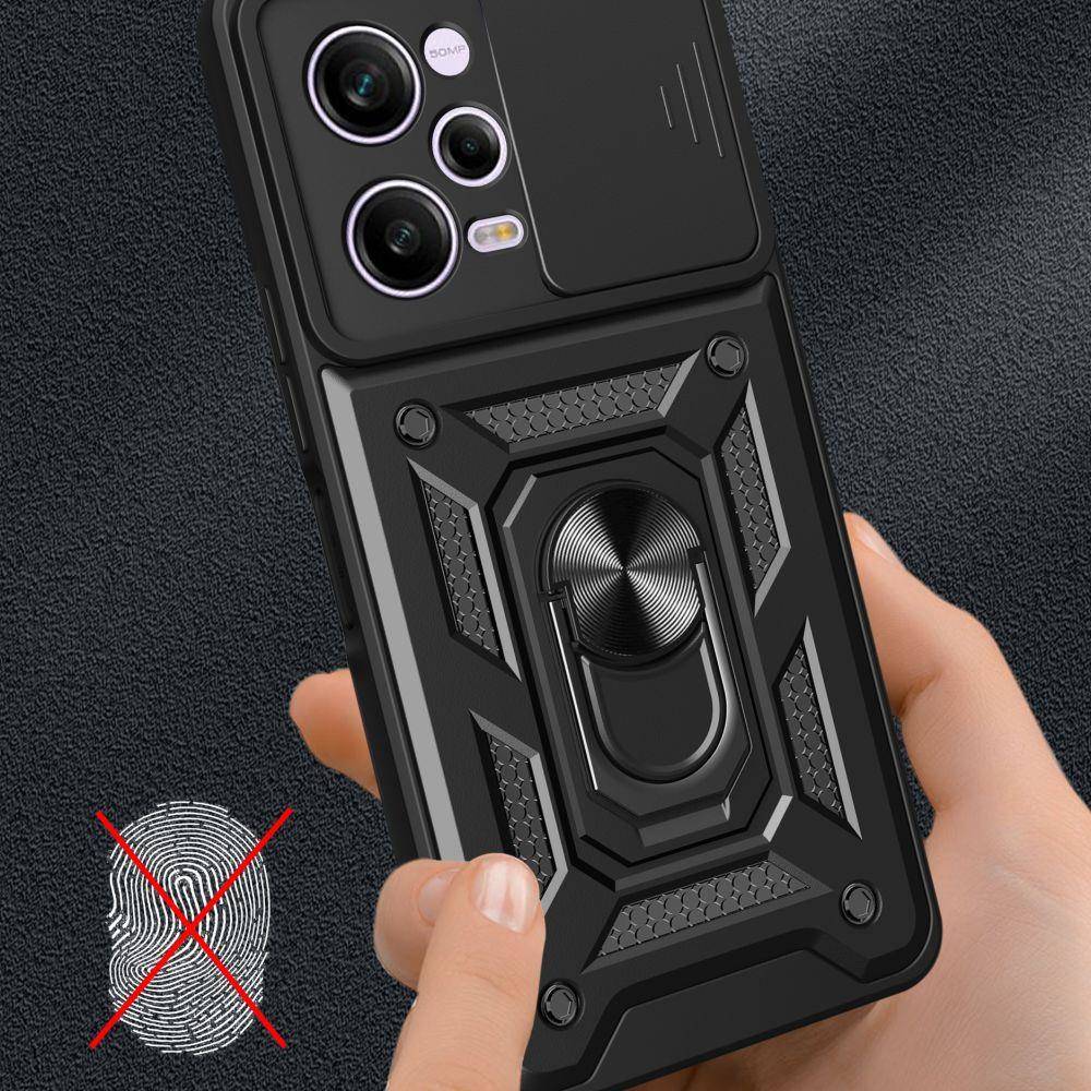 Kryt Xiaomi Redmi Note 12 Pro 5G / POCO X5 Pro 5G Tech-Protect CamShield Pro černý