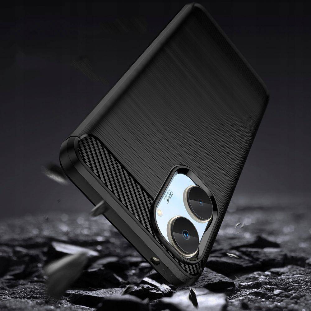 Kryt Realme 10 4G Tech-Protect TPU Carbon černý
