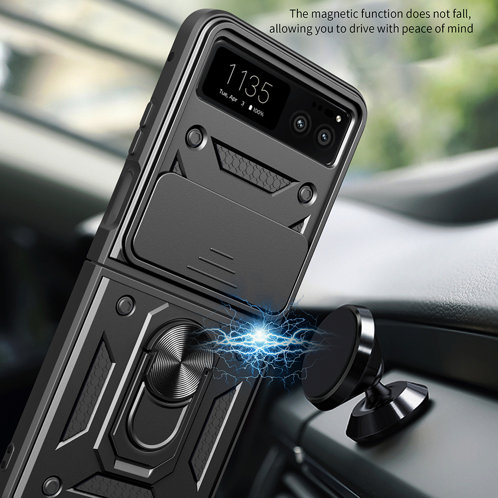 Kryt Motorola Razr 40 Techsuit CamShield Pro černý