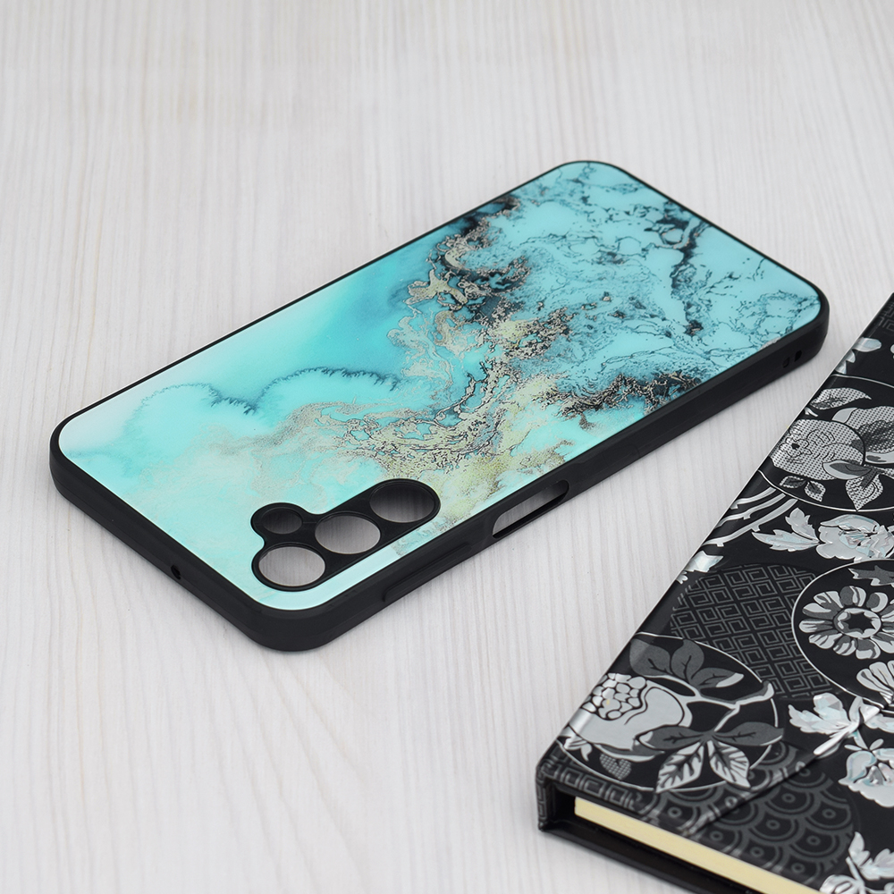 Pouzdro Samsung Galaxy A24 Techsuit - Glaze Series, Blue Ocean