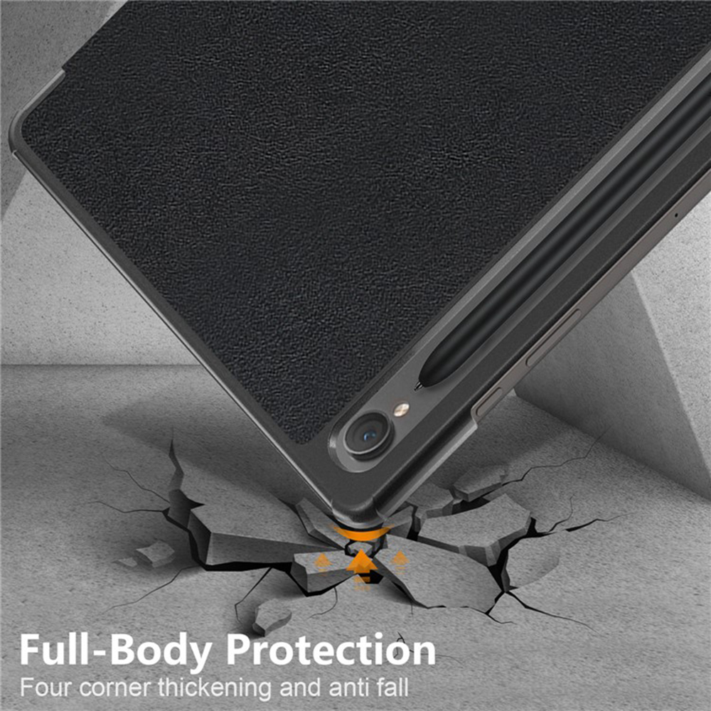 Pouzdro pro tablet Samsung Galaxy Tab S9 / S9 FE / S10 FE / S10 Lite, Techsuit FoldPro černé