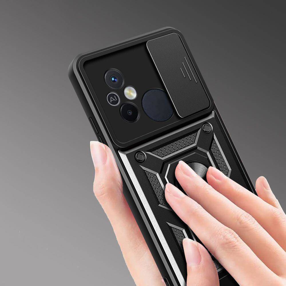 Kryt Xiaomi Redmi 12C Tech-Protect CamShield Pro černý