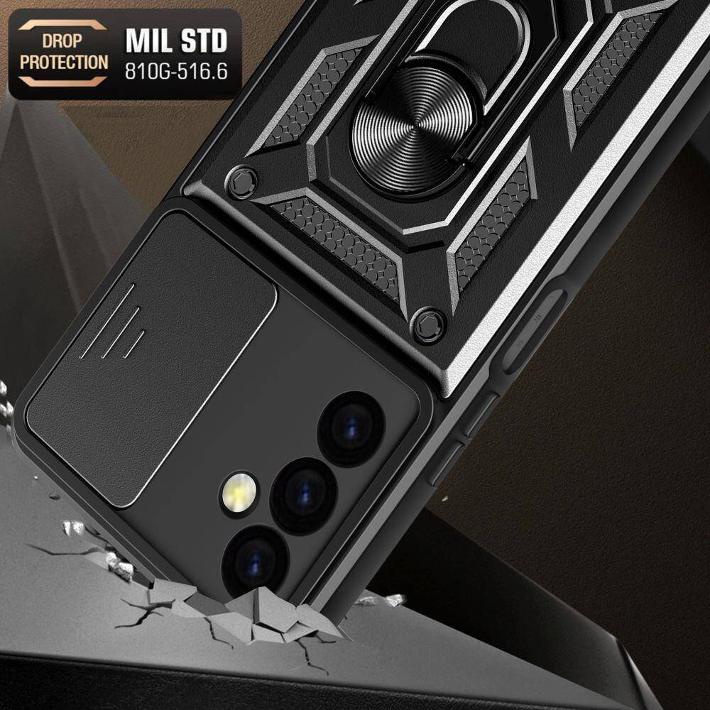 Kryt Samsung Galaxy M34 5G Tech-Protect CamShield Pro černý