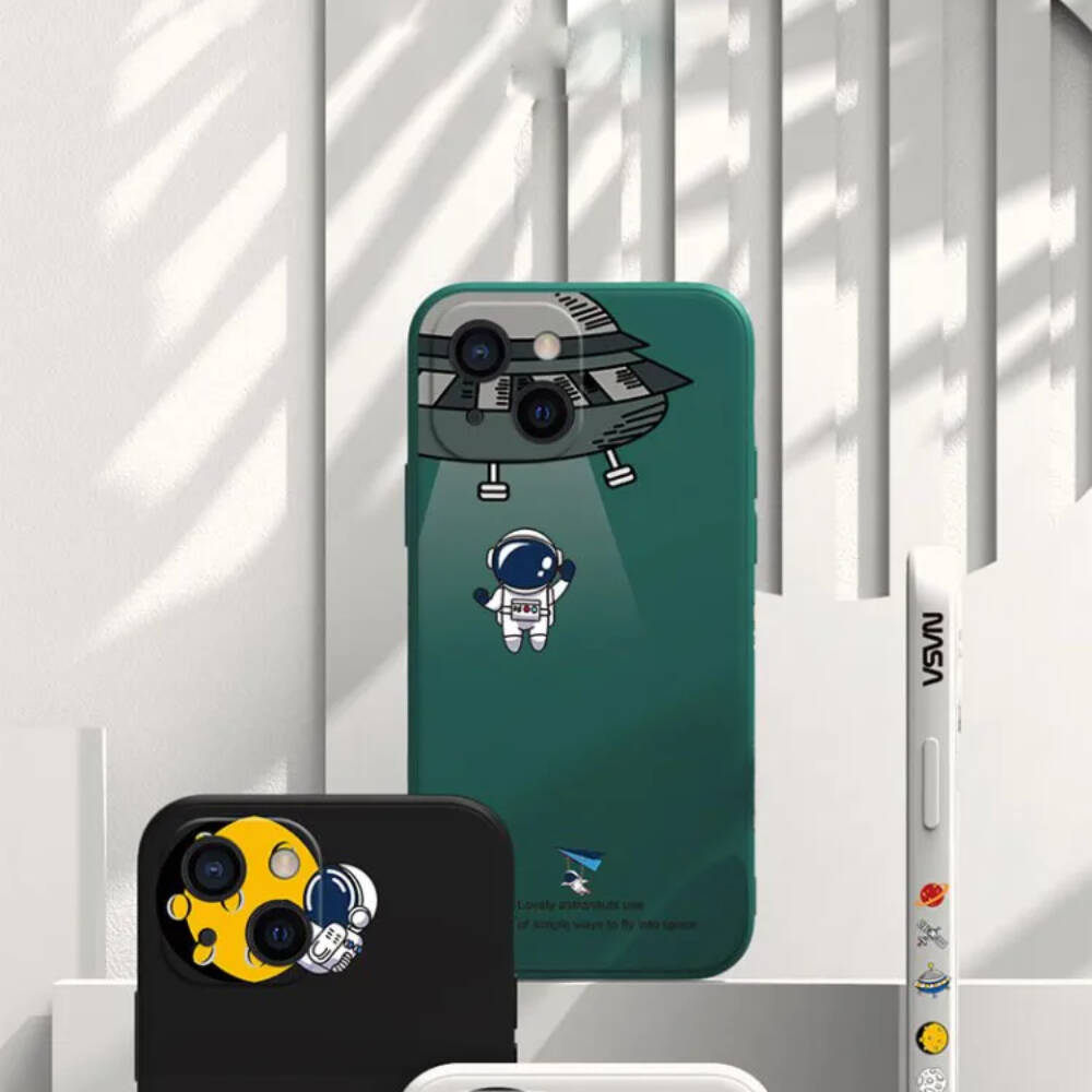Kryt Samsung Galaxy A54 5G Astronaut NASA zelený