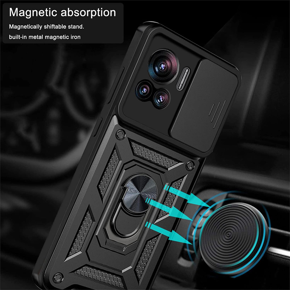Kryt Motorola EDGE 50 Techsuit CamShield Pro rose gold