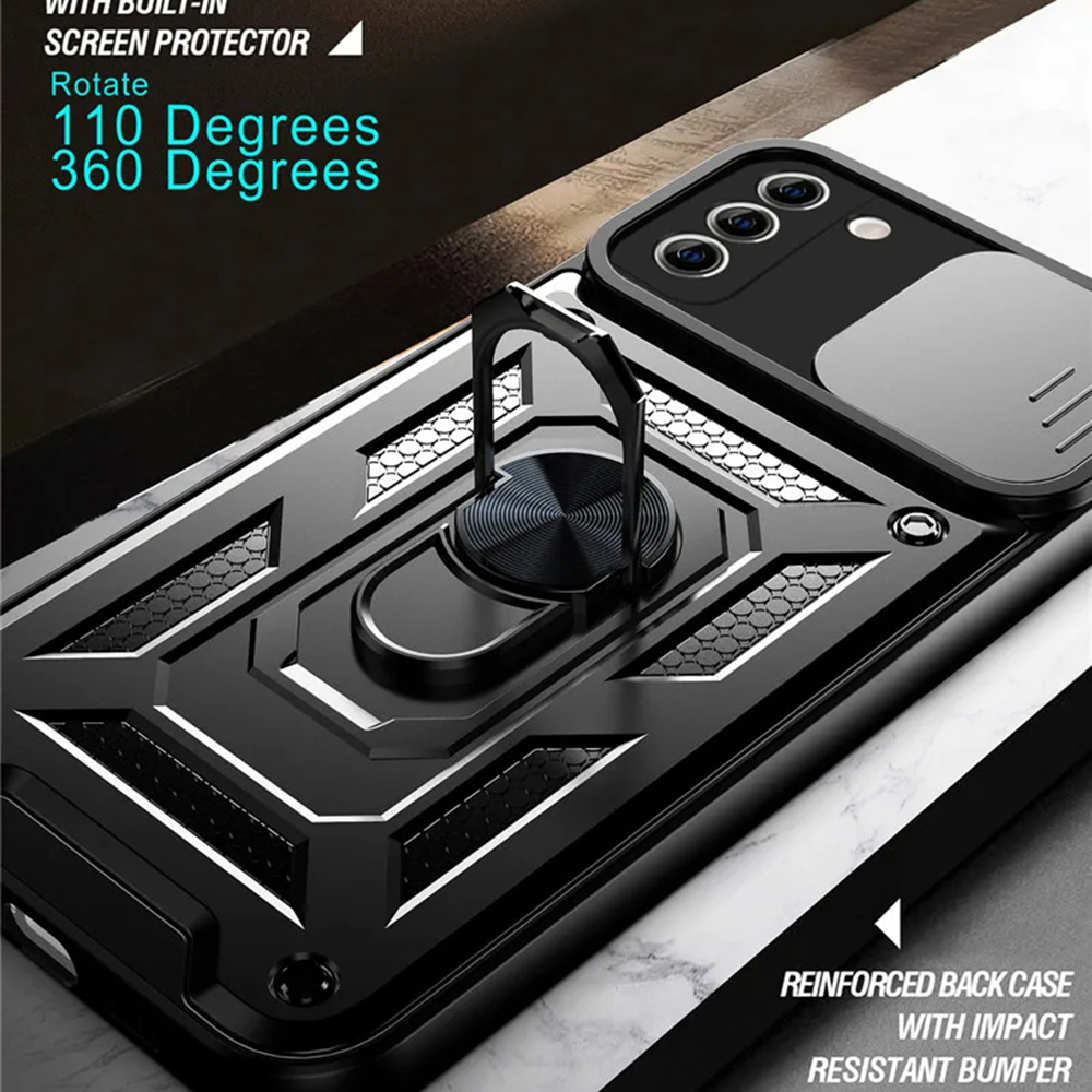 Kryt Samsung Galaxy S22 Plus 5G Techsuit CamShield Pro modrý
