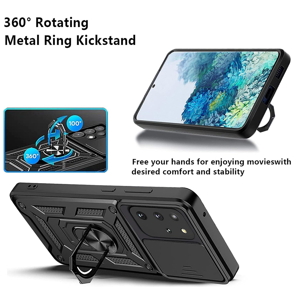 Kryt Samsung Galaxy S20 Plus 4G / S20 Plus 5G Techsuit CamShield Pro černý