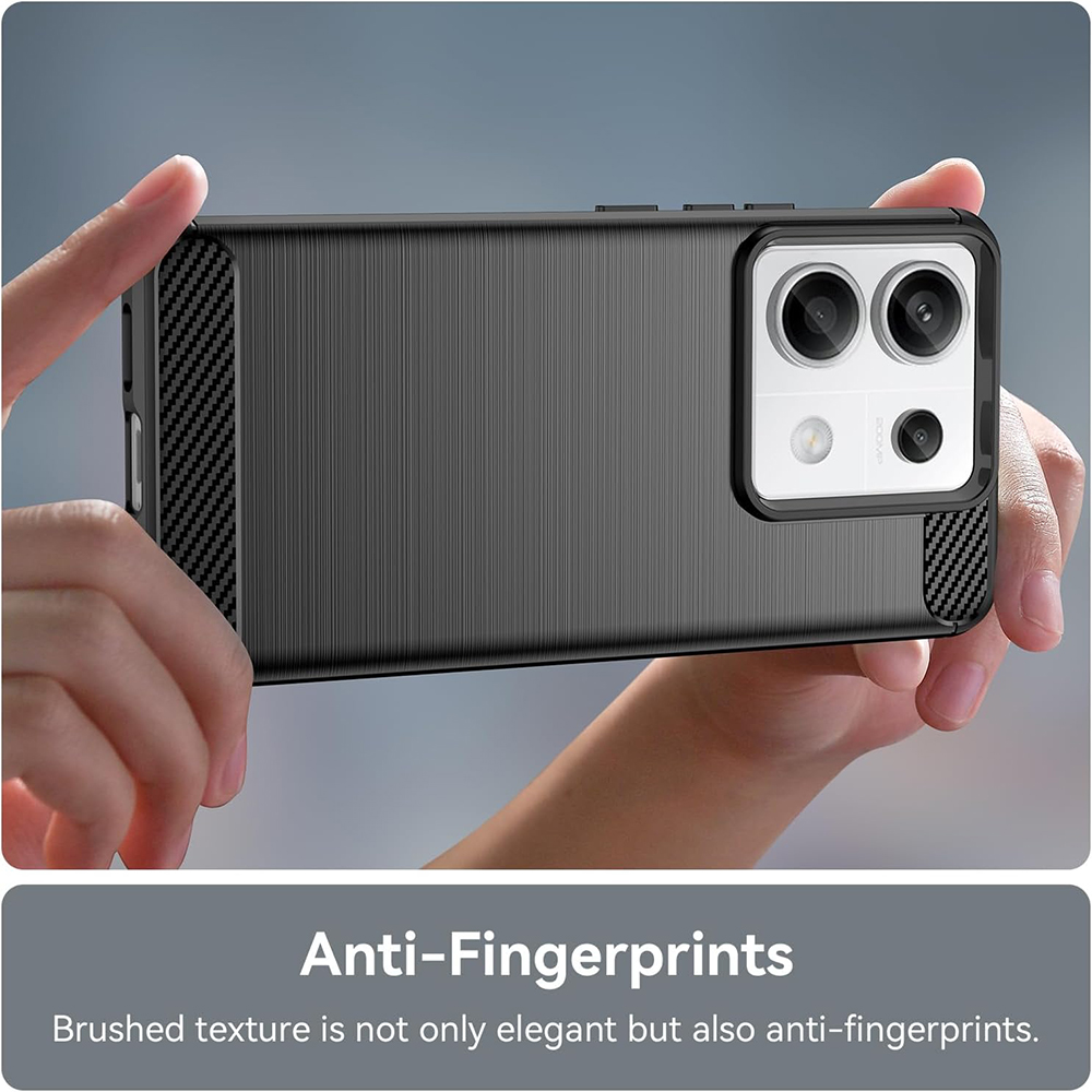 Kryt Xiaomi Redmi Note 13 Pro 5G / Poco X6, Armored Carbon modrý
