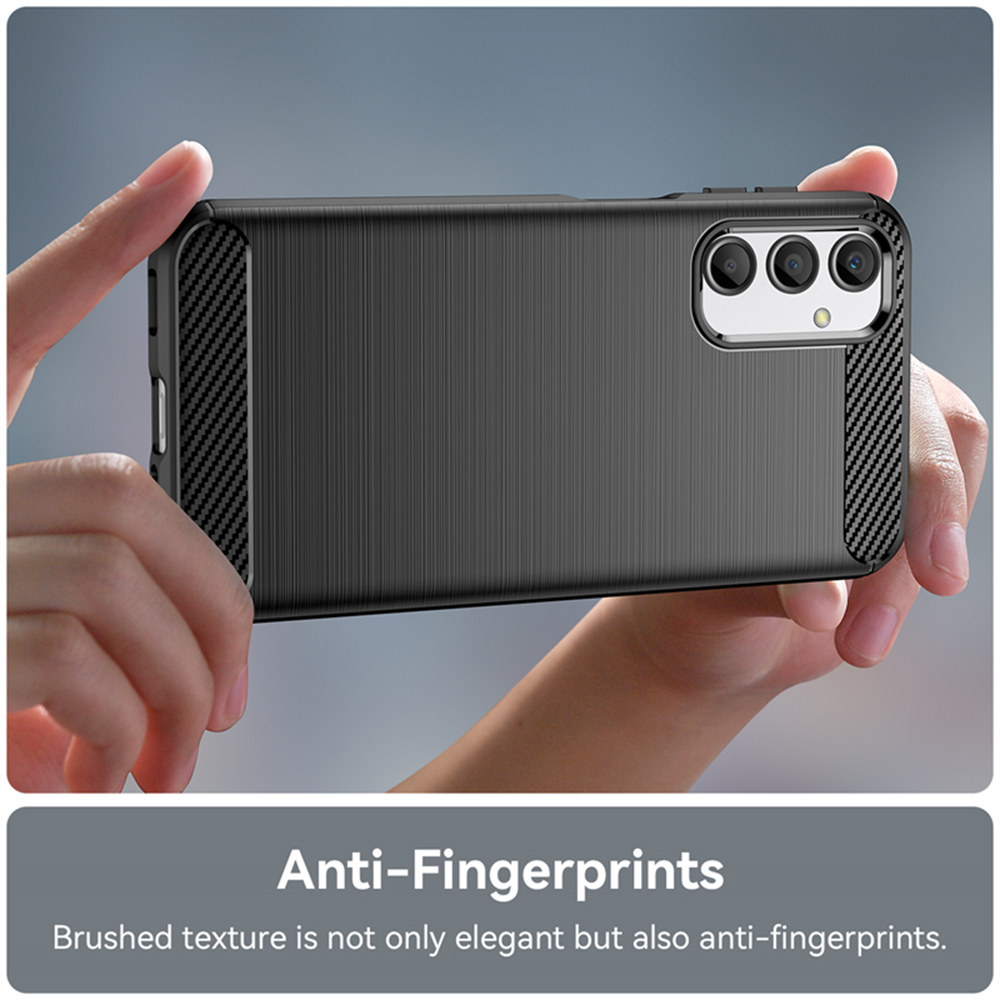 Kryt Samsung Galaxy A15, Armored Carbon černý