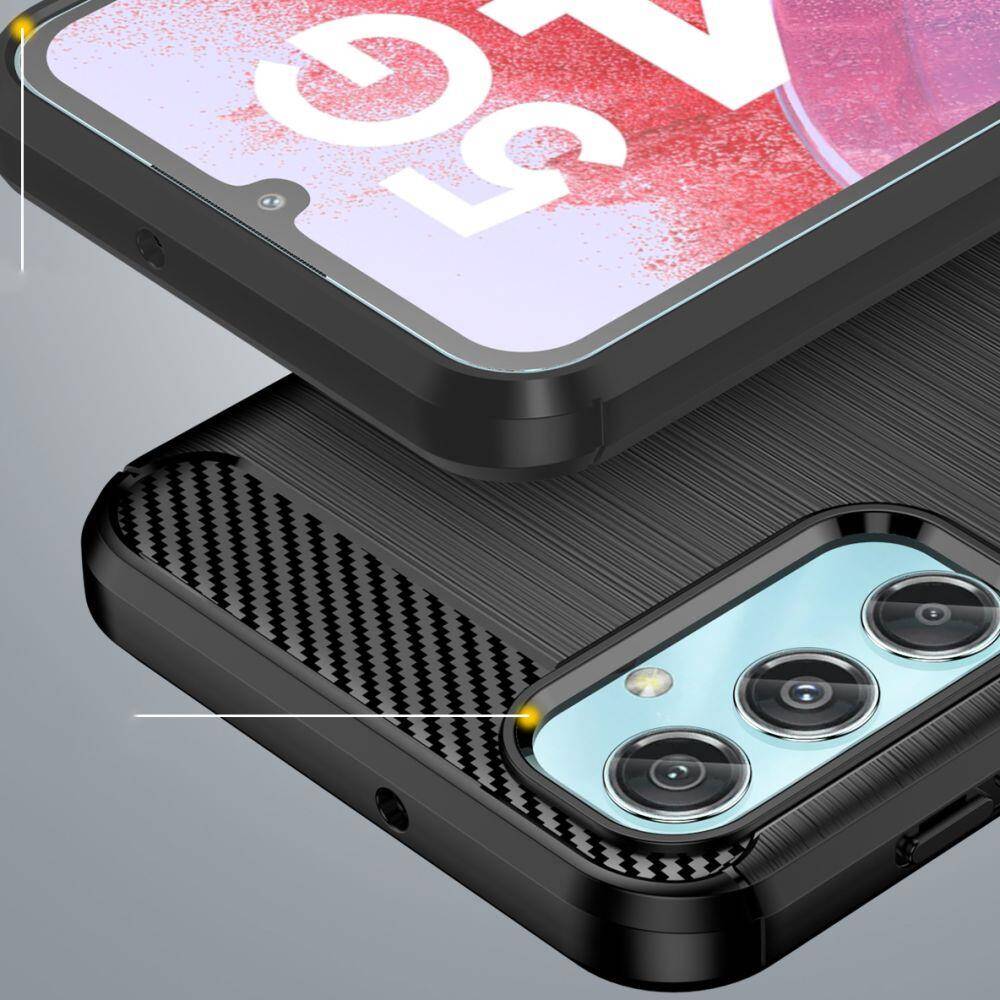 Kryt Samsung Galaxy M34 5G Tech-Protect TPU Carbon black