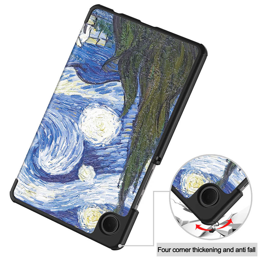 Pouzdro pro tablet Samsung Galaxy Tab A9 / A11 Techsuit FoldPro Starry Night