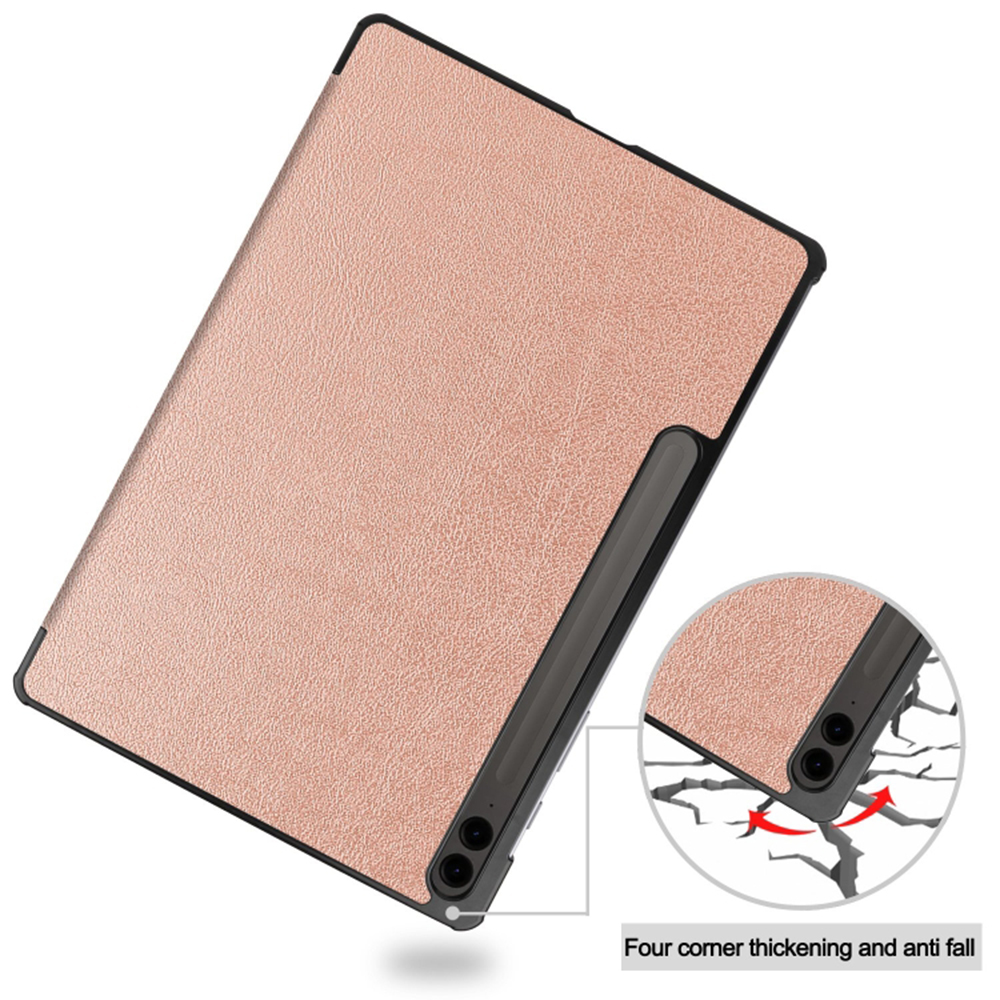 Pouzdro pro tablet Samsung Galaxy Tab S9 Plus / S9 FE Plus / S10 Plus, Techsuit FoldPro Rose Gold