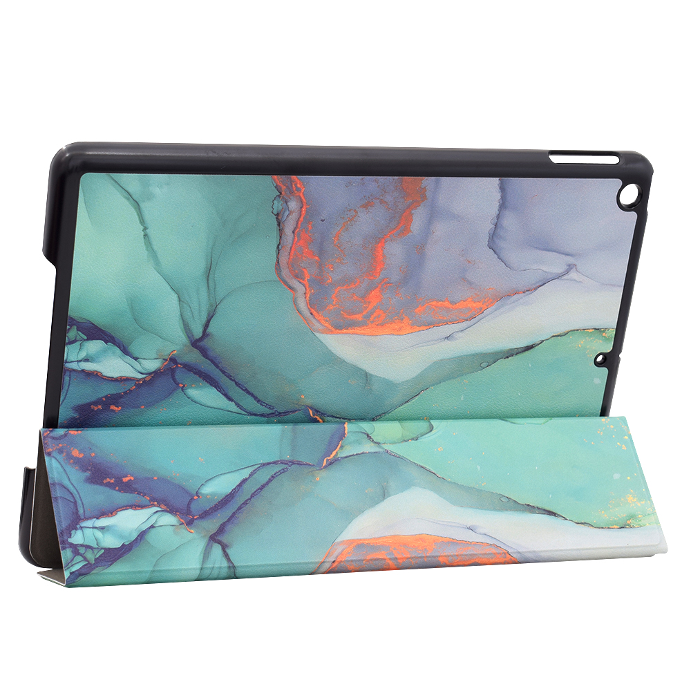 Pouzdro pro tablet iPad 10.2" (2019/2020/2021), Techsuit FoldPro Green Time