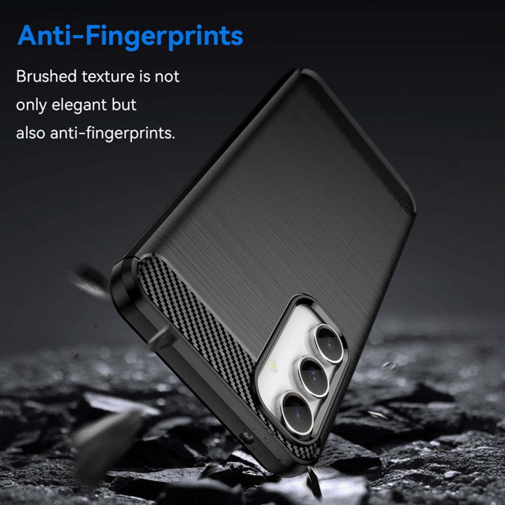 Kryt Samsung Galaxy A35 5G, Armored Carbon černý