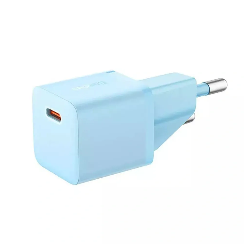 Nabíječka do sítě Baseus GaN5 20 W modrá