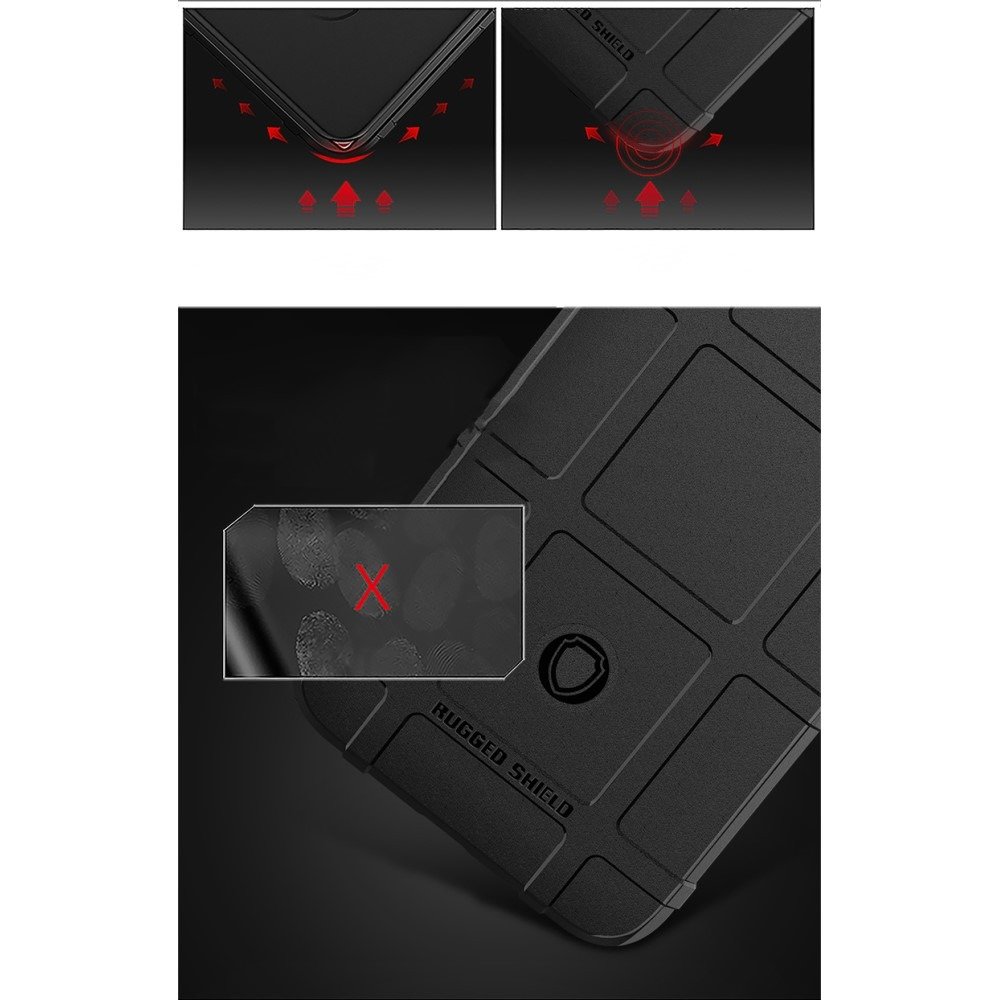 Kryt Huawei Y6P Armored Rugged Square black