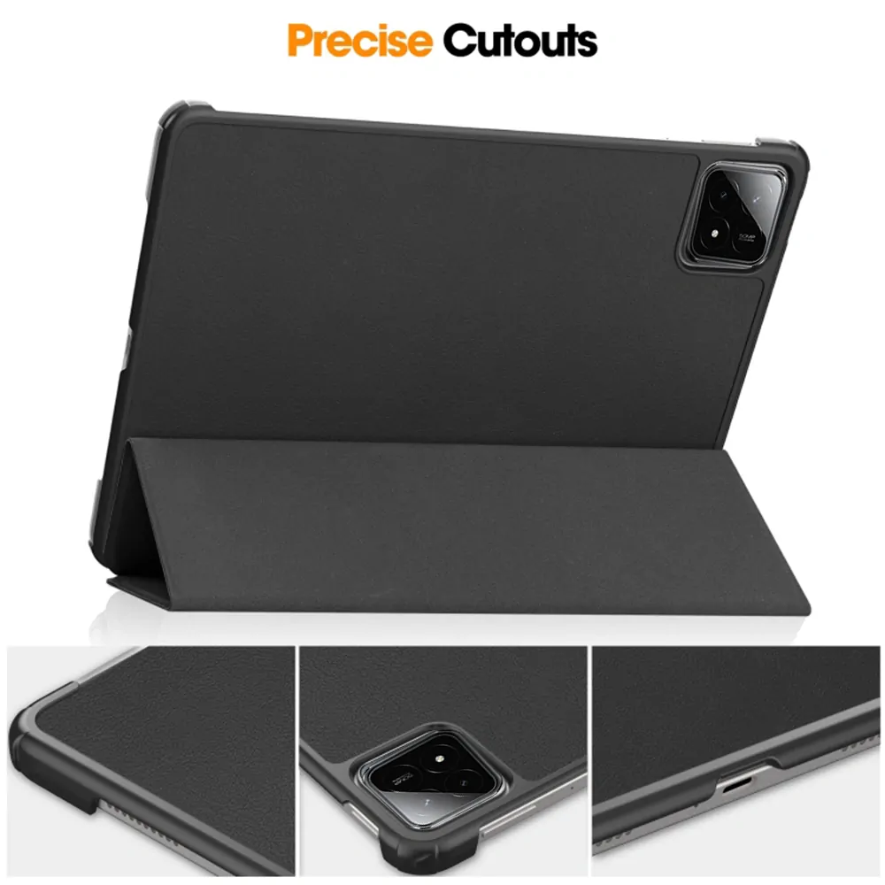 Pouzdro pro tablet Xiaomi Pad 6S Pro 12,4", Techsuit FoldPro černé