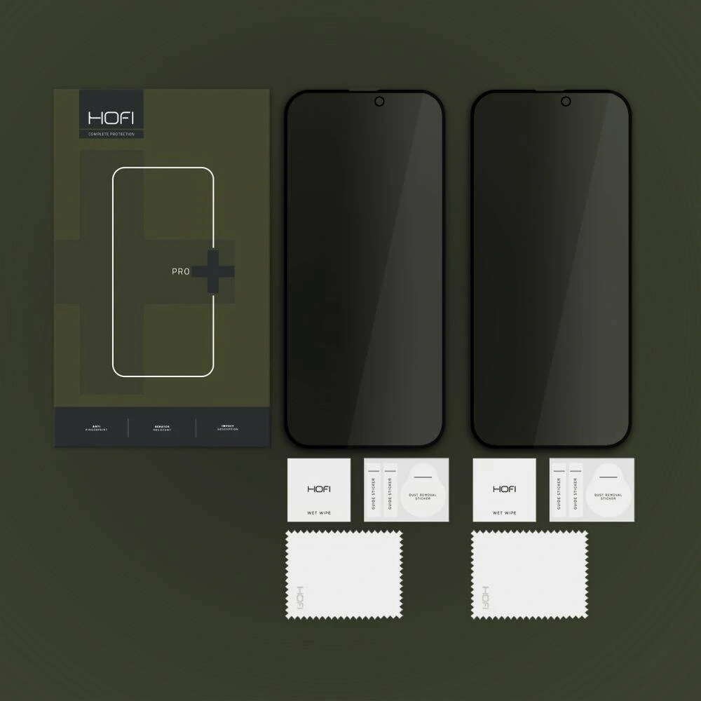 Tvrzené sklo 5D Samsung Galaxy A16 HOFI Anti Spy Glass Pro+ Privacy (2 kusy)