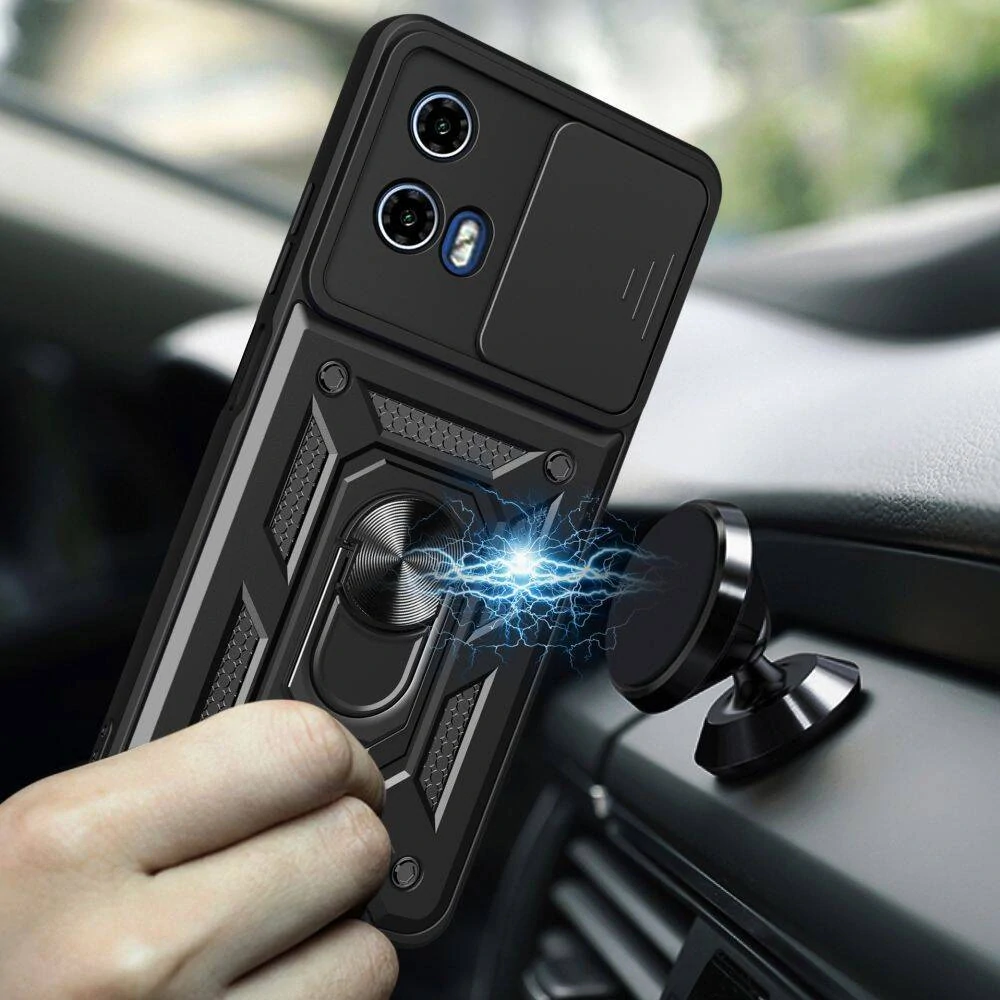 Kryt Motorola Moto E30 / E40 Nexeri CamShield Pro černý