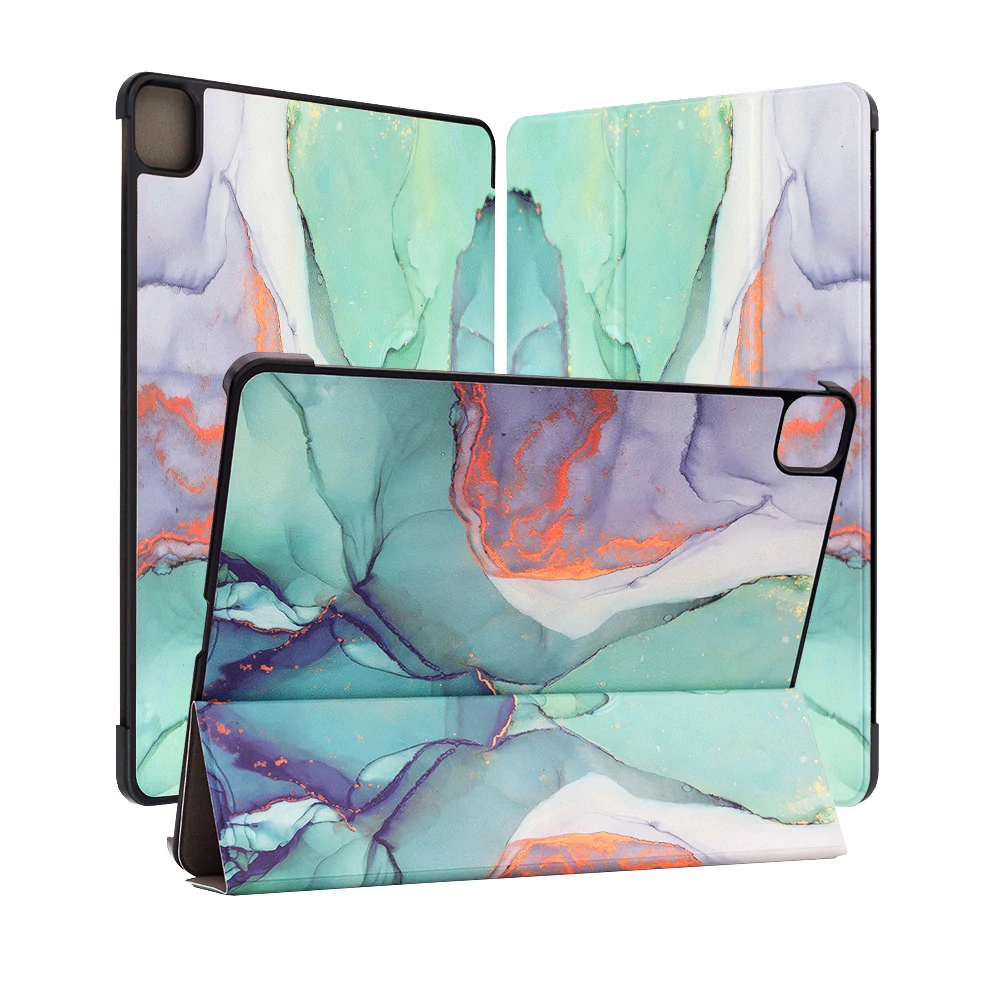 Pouzdro pro tablet Apple iPad Pro 11 (2024), Techsuit FoldPro Green Time