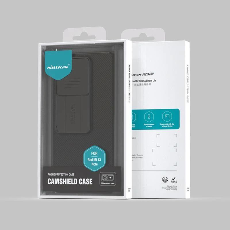 Kryt Xiaomi Redmi Note 13 5G s krytem kamery - Nillkin CamShield černý