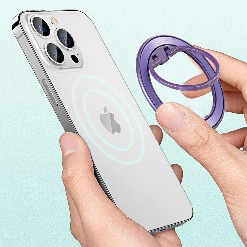 Ring Holder - MagSafe Techsuit (MPR2), hliníková slitina – modrý