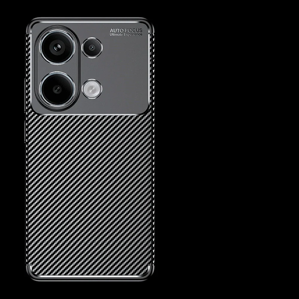 Kryt Xiaomi Redmi Note 13 4G, Techsuit CarbonFiber černý