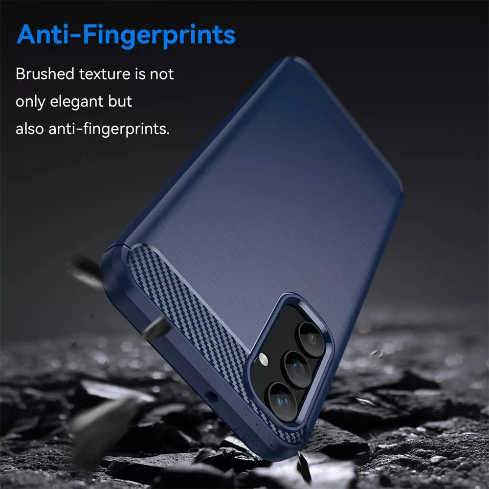 Kryt Samsung Galaxy S20 Plus 4G / S20 Plus 5G, Armored Carbon modrý