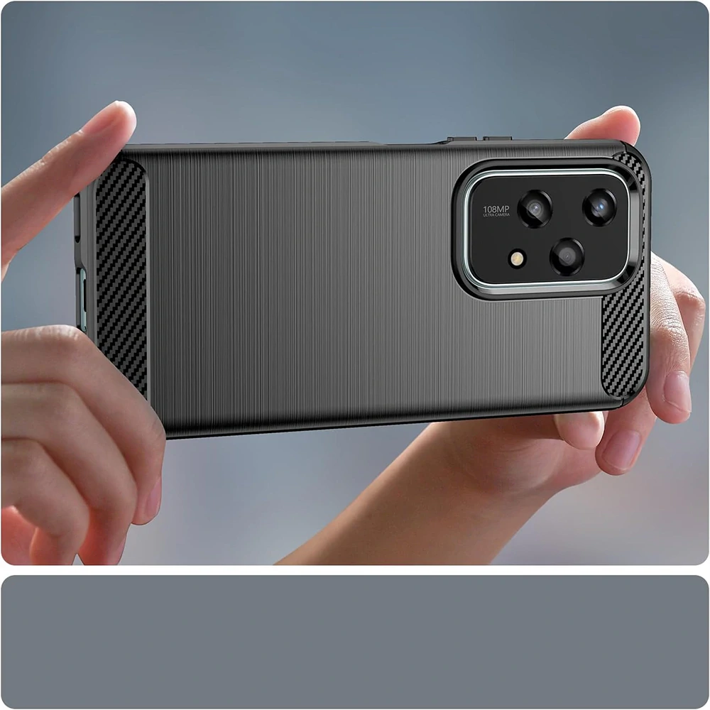 Kryt Honor 200 Lite, Armored Carbon černý
