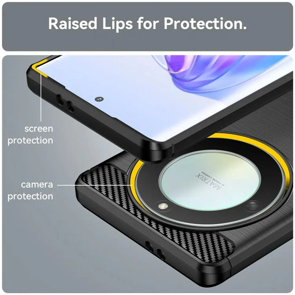 Kryt Honor X50 Pro, Armored Carbon black