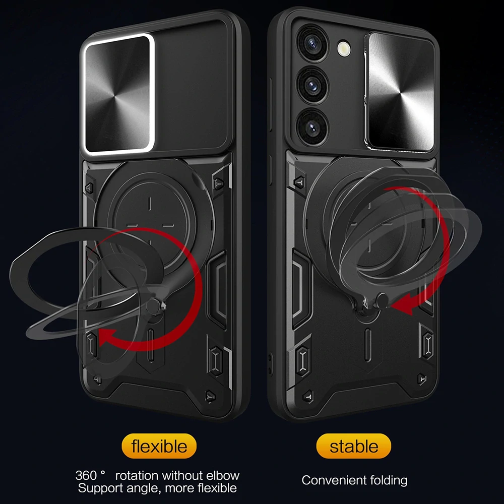 Kryt Samsung Galaxy S24 Plus Techsuit CamGuard Pro - modrý