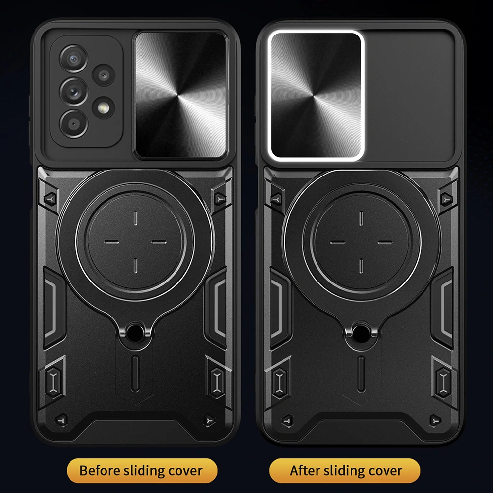 Kryt Samsung Galaxy A52 4G / A52 5G / A52s 5G Techsuit CamGuard Pro - černý