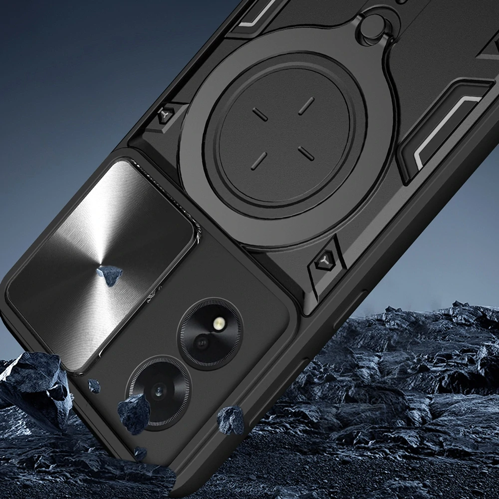 Kryt Honor 200 lite Techsuit CamGuard Pro - červený