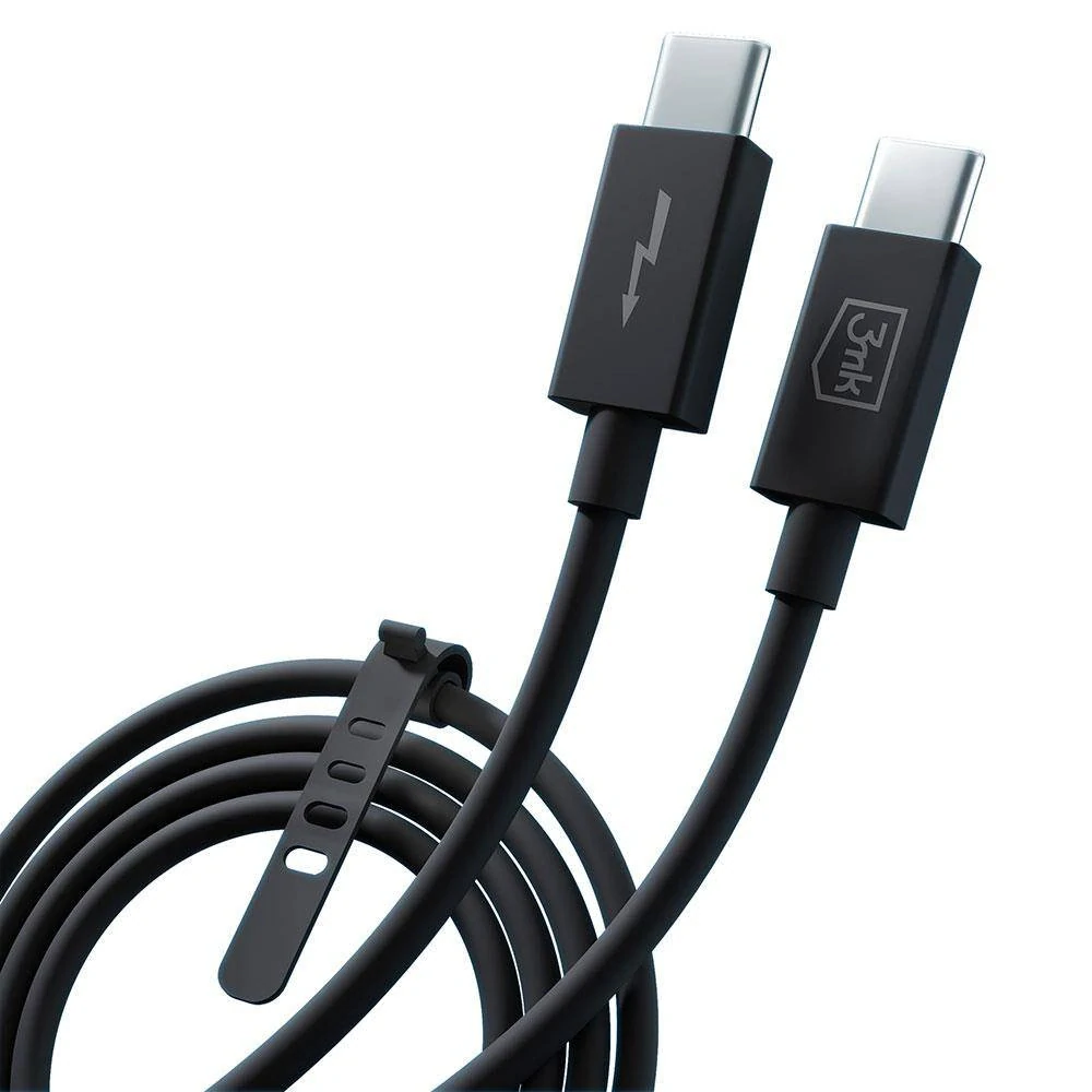 Kabel 3MK Hyper ThunderBolt Cable USB-C/USB-C 1m 240W 5A