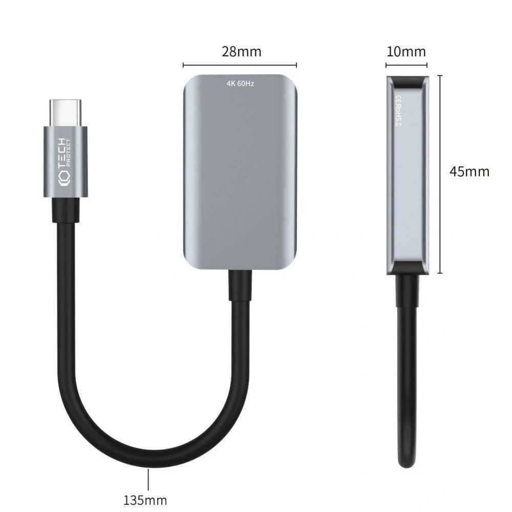 Adaptér USB-C to HDMI 4K Tech-Protect Ultraboost 